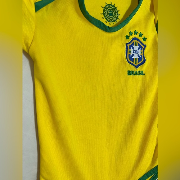 *3/10*   Infant Brazil Home Jersey Onesie 🇧🇷 - Picture 4 of 5